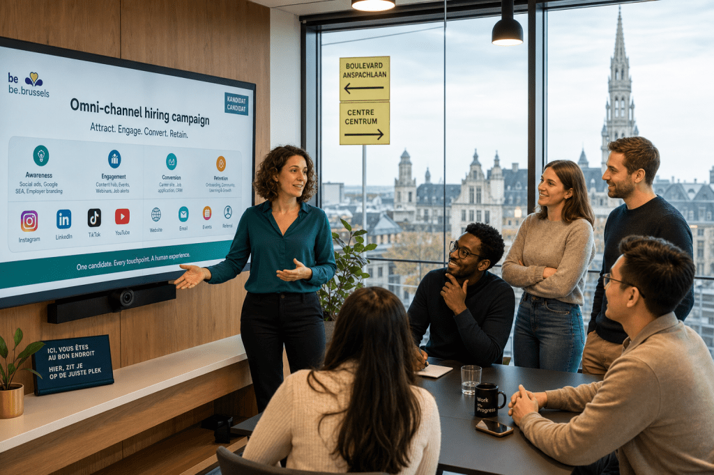 Welke kanalen en technieken werken het best voor employer branding om talent in België aan te trekken en te&nbsp;behouden?