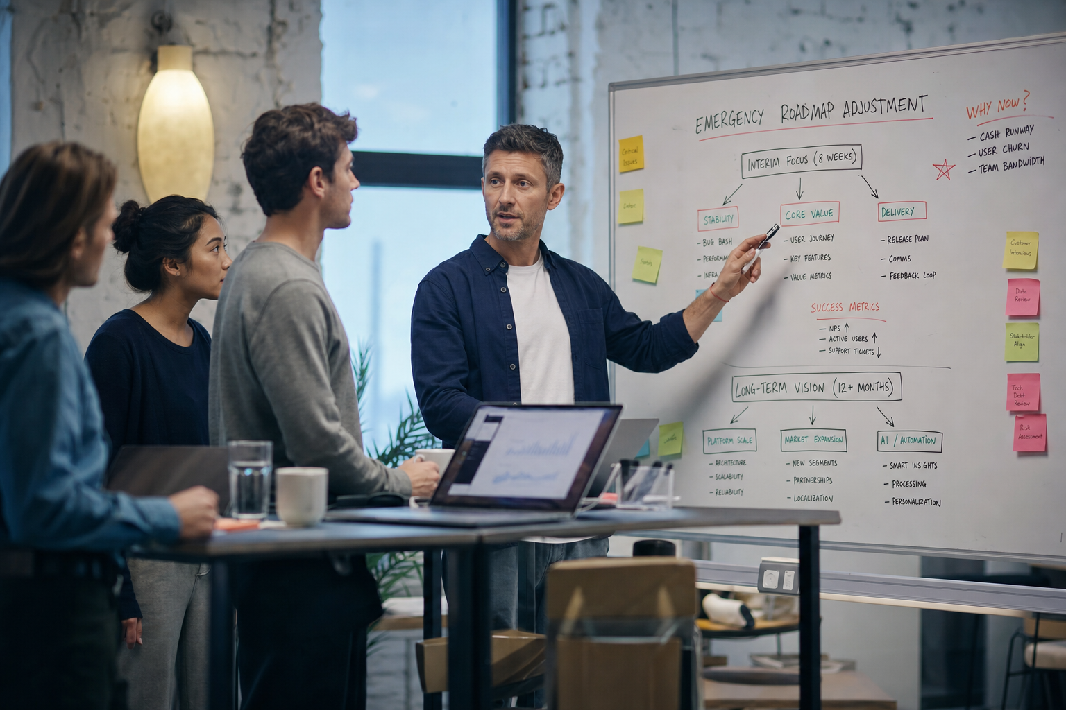 Vergelijking kosten en voordelen interim versus vaste product manager
